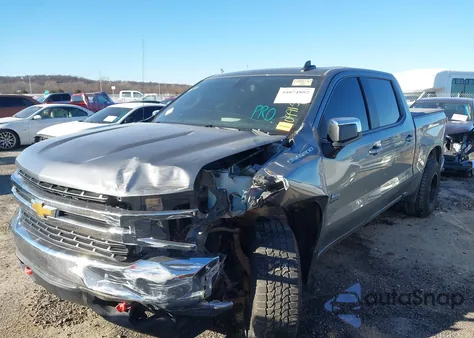 2021 Chevrolet Silverado 1500 4Wd Short Bed Lt z USA, uszkodzony, nr VIN 1GCUYDED5MZ128264